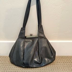 Small denim blue HOBO purse
